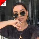 عینک آفتابی رانندگی شش‌ضلعی UV400 - تصویر 2