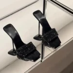 صندل زنانه تابستانی پاشنه‌باریک پاشنه‌بلند - تصویر 2