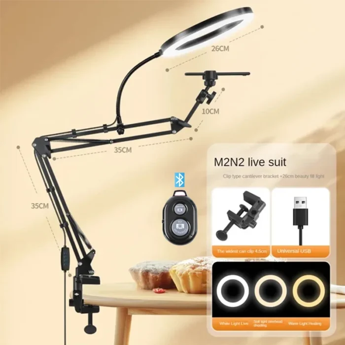 استند حرفه‌ای موبایل نوربالا فیلم‌برداری - تصویر 9