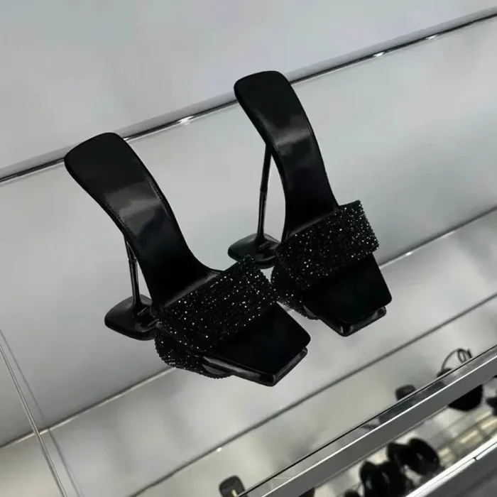 صندل زنانه تابستانی پاشنه‌باریک پاشنه‌بلند - تصویر 3