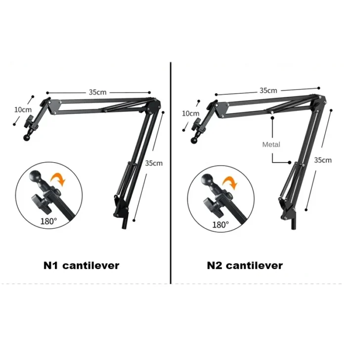 استند حرفه‌ای موبایل نوربالا فیلم‌برداری - تصویر 3