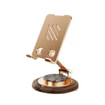 هولدر فلزی موبایل چوب‌گردو تاشو - تصویر 5