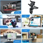 هولدر موبایل داشبوردی خودرو ۱۲۰۰درجه - تصویر 2