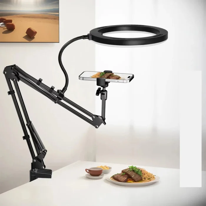 استند حرفه‌ای موبایل نوربالا فیلم‌برداری - تصویر 4