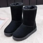 بوت برفی زنانه گرم با خز و نلغز - تصویر 11