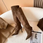 بوت زنانه بلند نوک‌تیز پاشنه‌بلند - تصویر 6