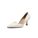 پامپ زنانه چرمی پاشنه‌سوزنی - تصویر 10