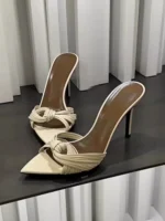 دمپایی زنانه تابستانی نوک‌تیز پاشنه‌باریک - تصویر 2