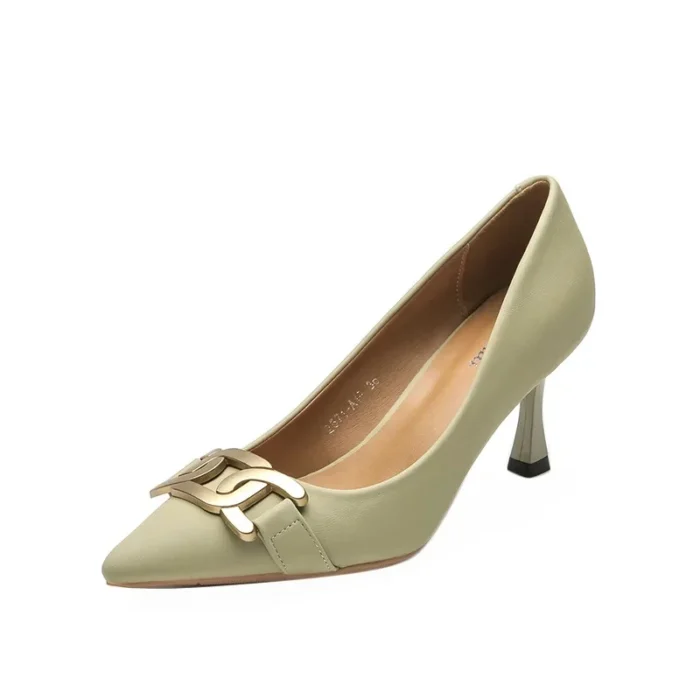 کفش زنانه نوک‌تیز پاشنه‌باریک راحت - تصویر 1