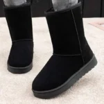 بوت برفی زنانه گرم با خز و نلغز - تصویر 3