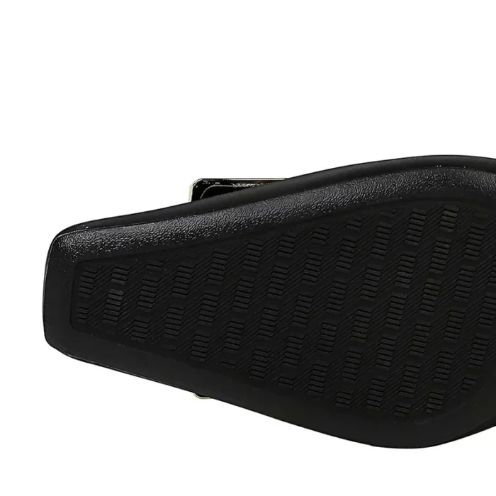 پامپ مجلسی زنانه نوک‌مربعی سگک‌فلزی - تصویر 6