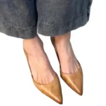 کفش پاشنه‌دار زنانه وینتیج نوک‌تیز - تصویر 5