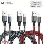 کابل USB-A به لایتنینگ MFi - تصویر 15