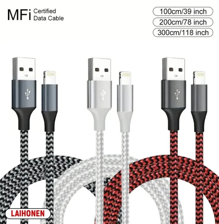 کابل USB-A به لایتنینگ MFi - تصویر 16