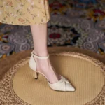 صندل پاشنه‌بلند زنانه نوک‌تیز - تصویر 3