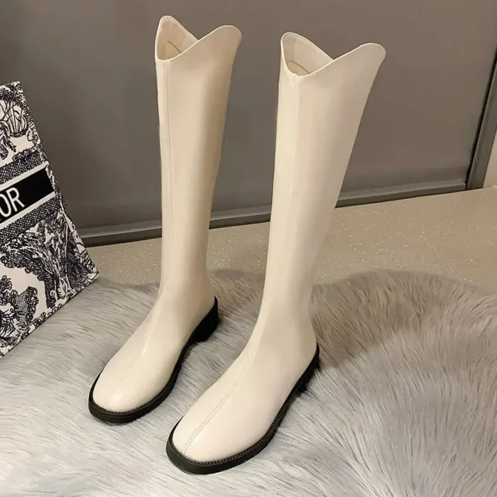 بوت زنانه وسترن استایل‌جین فیت‌تنگ - تصویر 3