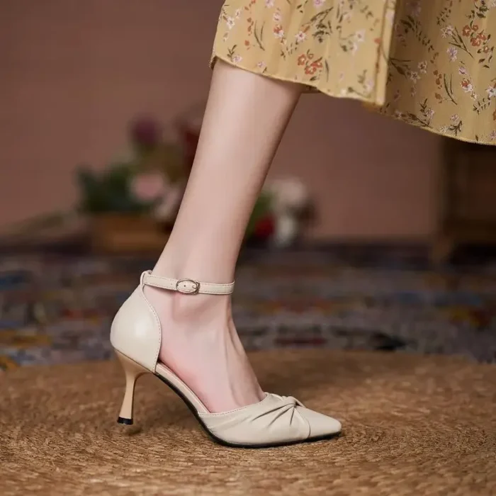 صندل پاشنه‌بلند زنانه نوک‌تیز - تصویر 9