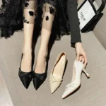 کفش پاشنه‌بلند زنانه ساده - تصویر 8