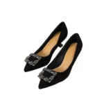 کفش زنانه نوک‌تیز پاشنه‌باریک راحت - تصویر 5