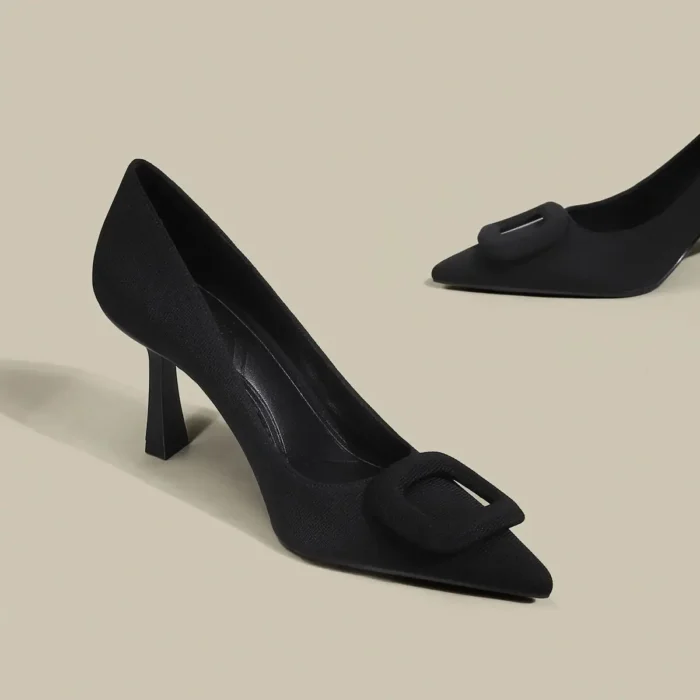 کفش پاشنه‌بلند زنانه نوک‌تیز آسان‌پوش - تصویر 8