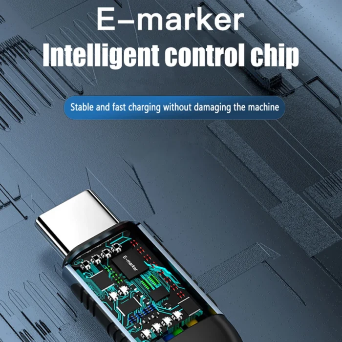 کابل شارژ فوق‌سریع PD240W تایپ‌سی - تصویر 2