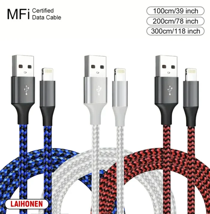کابل USB-A به لایتنینگ MFi - تصویر 12