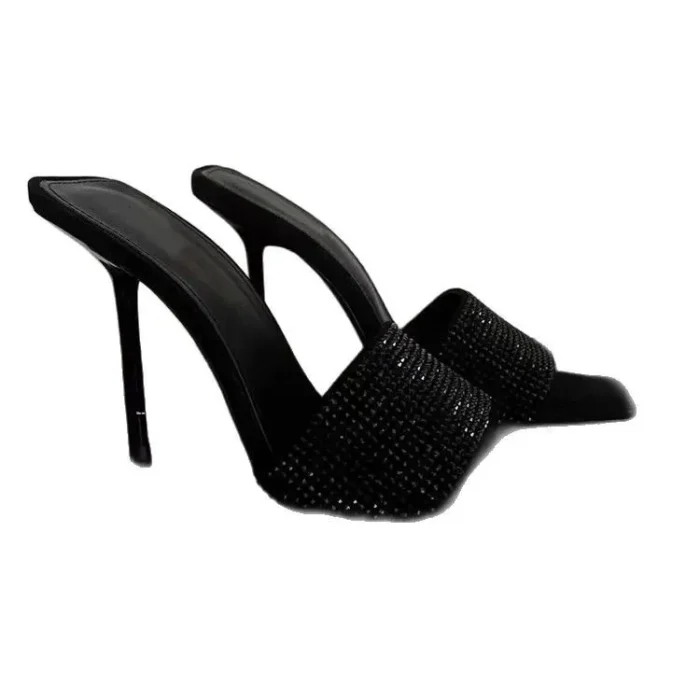 صندل زنانه تابستانی پاشنه‌باریک پاشنه‌بلند - تصویر 1