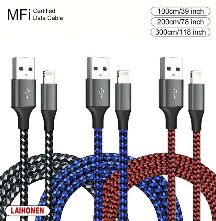 کابل USB-A به لایتنینگ MFi - تصویر 14