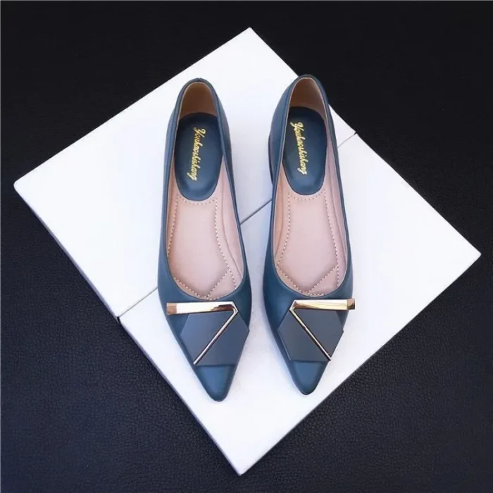 کفش زنانه راحت تخت استایل‌کره‌ای - تصویر 6