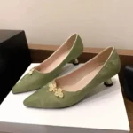 کفش زنانه ساتن پاشنه‌باریک چینی‌شیک - تصویر 4