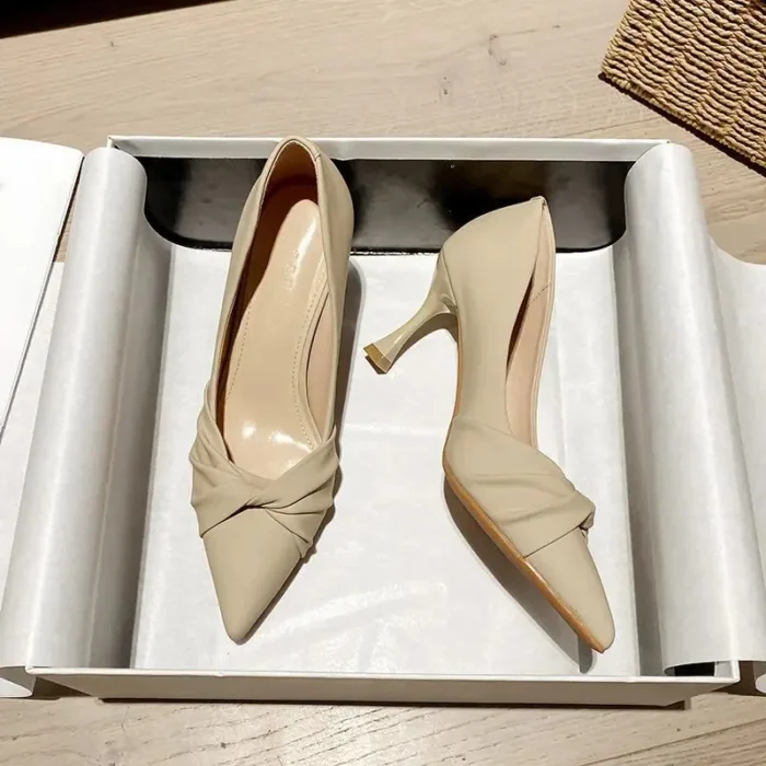 کفش پاشنه‌بلند زنانه ساده - تصویر 7