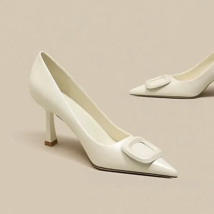 کفش پاشنه‌بلند زنانه نوک‌تیز آسان‌پوش - تصویر 10